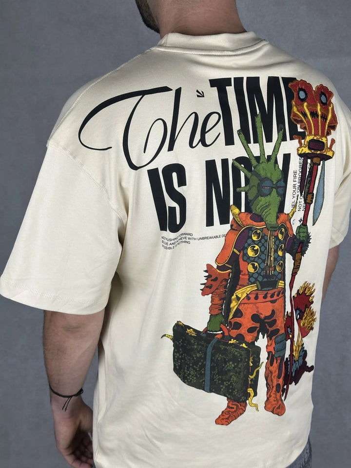 Мъжка тениска "The time is now"