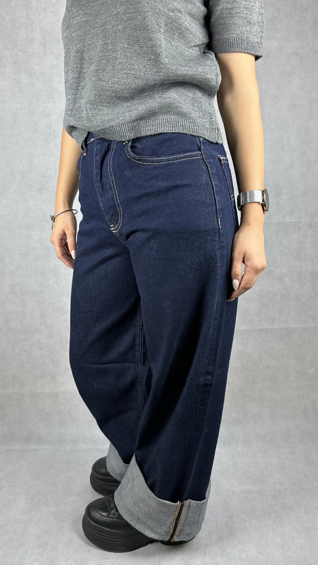 Дамски Дънки "Dark Blue Classic"